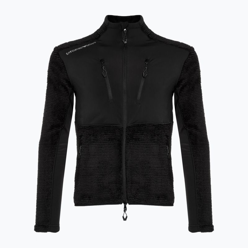 Férfi EA7 Emporio Armani Ski Cortina Polarfleece T-top fekete