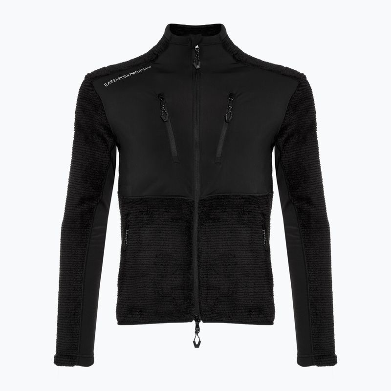 Férfi sípulóver EA7 Emporio Armani Ski Cortina Polarfleece T-Top black