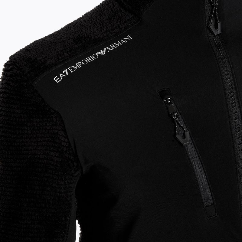 Férfi EA7 Emporio Armani Ski Cortina Polarfleece T-top fekete 3