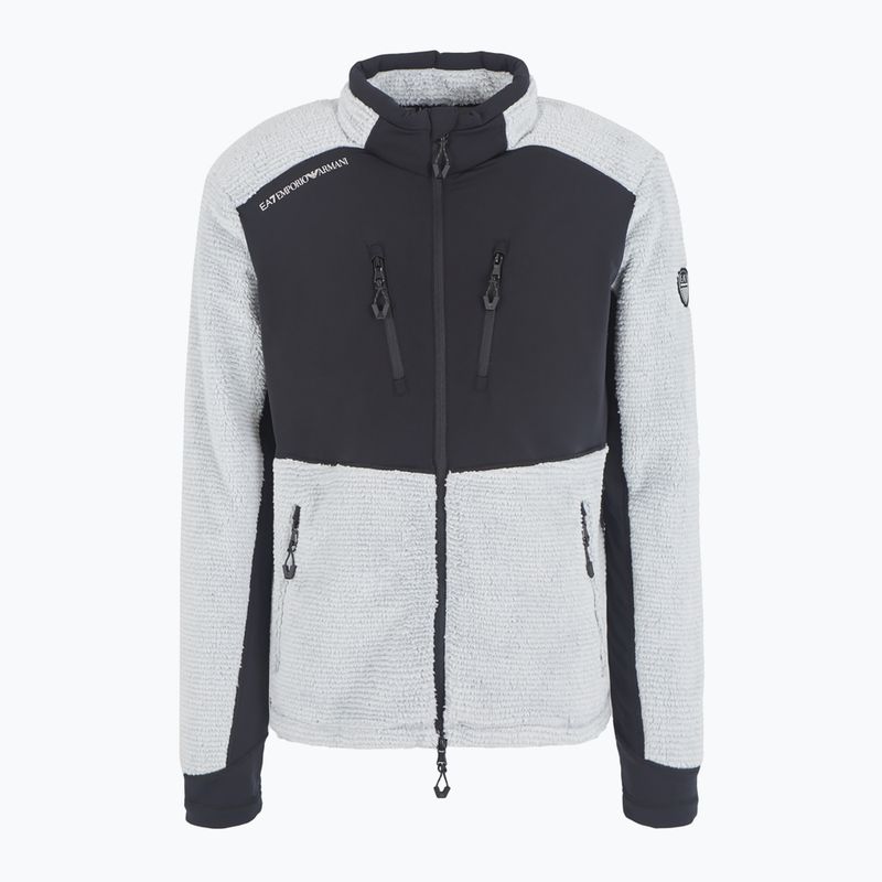 Férfi sípulóver EA7 Emporio Armani Ski Cortina Polarfleece T-Top quiet gray