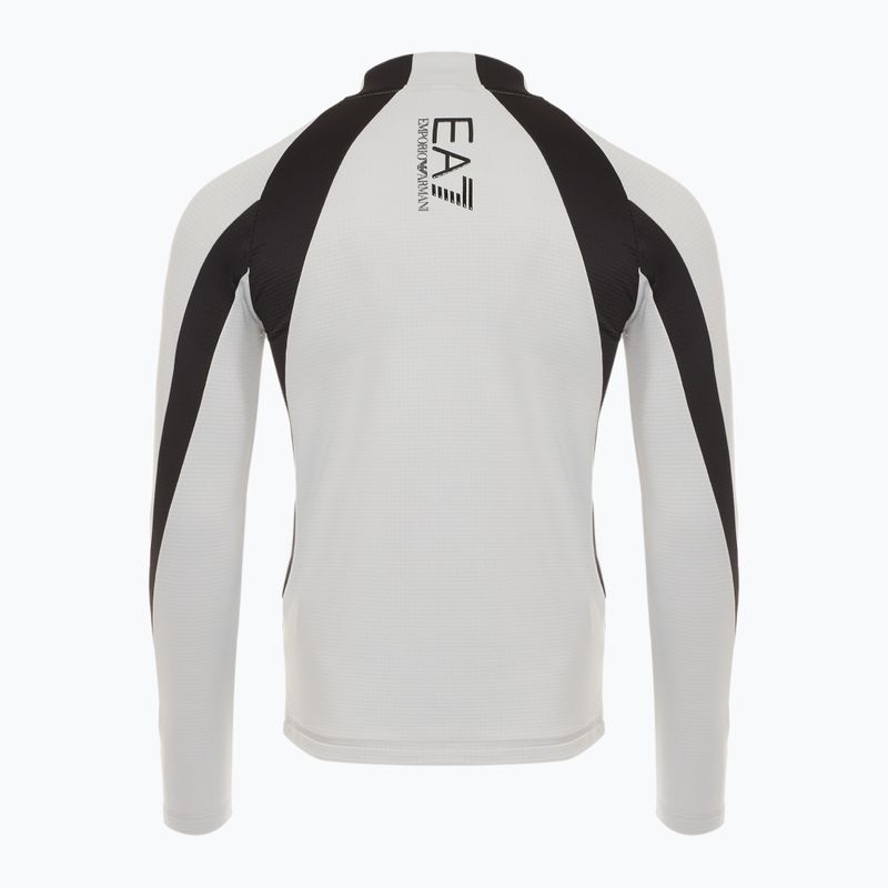 Férfi sípulóver EA7 Emporio Armani Ski St. Moritz Powerstretch T-Top quiet gray 2