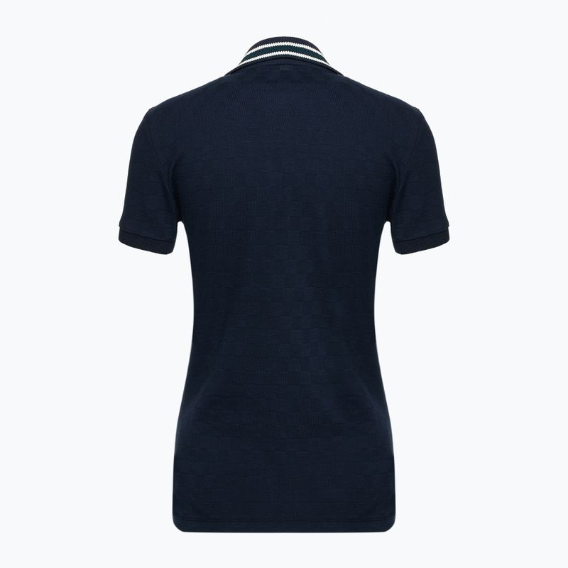 Női EA7 Emporio Armani Golf Pro Polo Polo Damier armani kék póló T-shirt 2