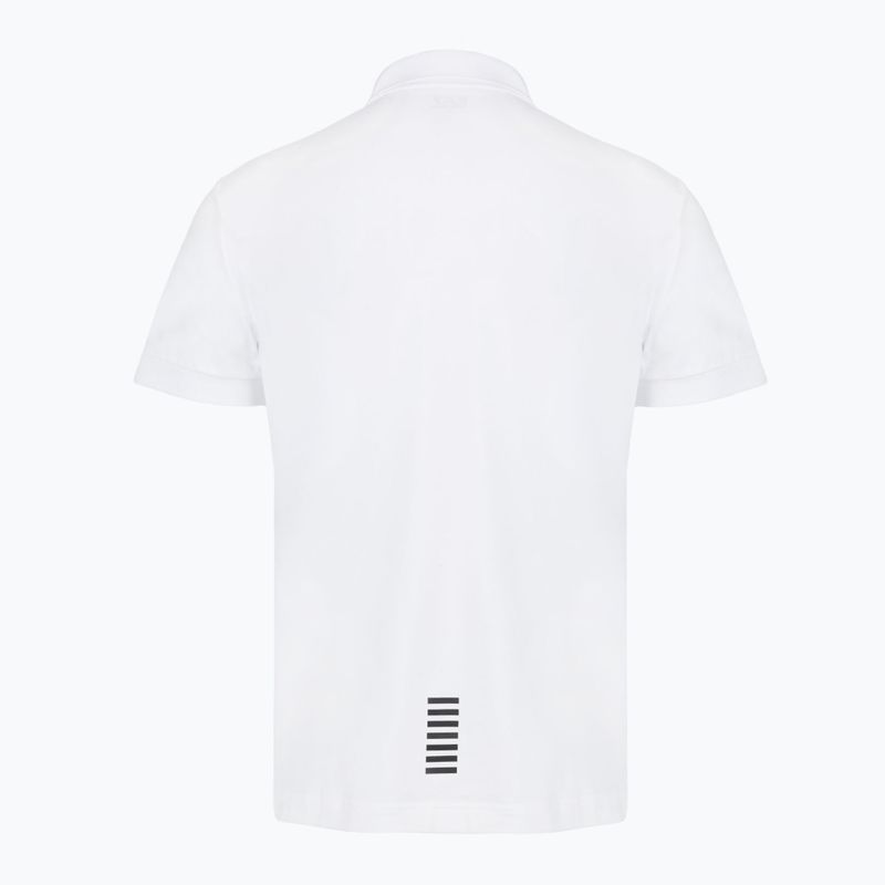 Férfi EA7 Emporio Armani Core Identity póló póló fehér 2