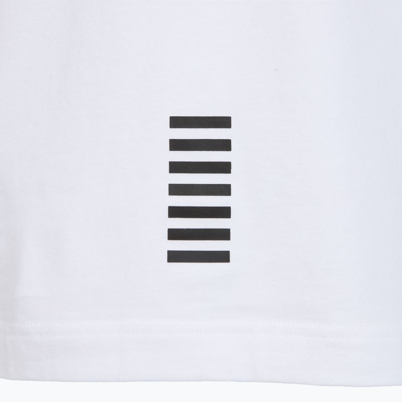 Férfi EA7 Emporio Armani Core Identity póló póló fehér 4