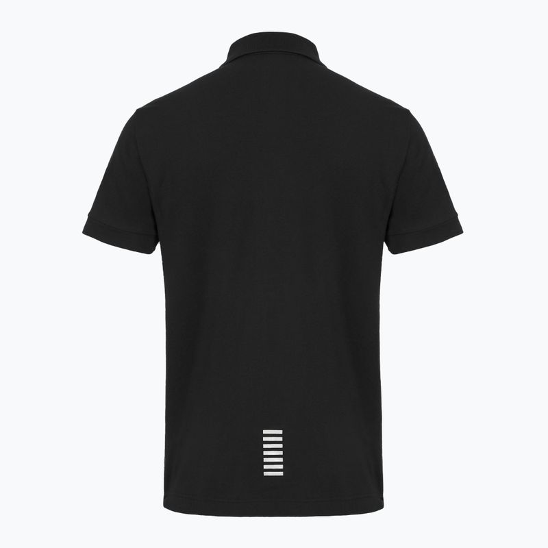 Férfi EA7 Emporio Armani Core Identity póló póló fekete 2