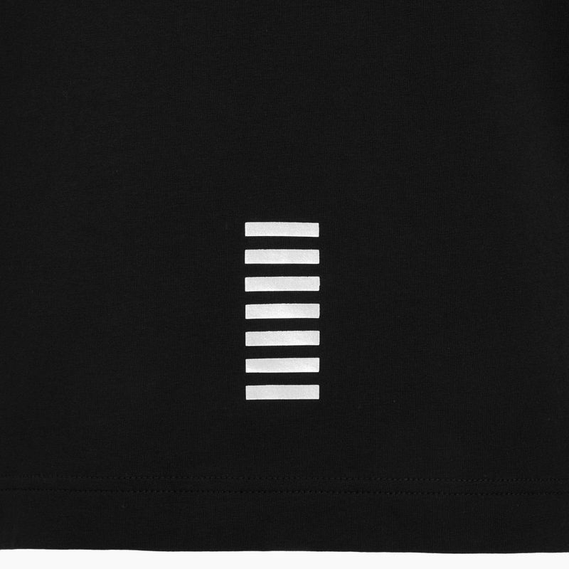 Férfi EA7 Emporio Armani Core Identity póló póló fekete 4