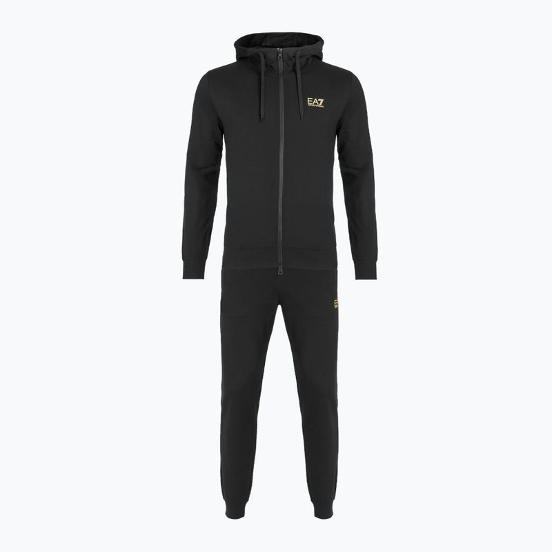 Férfi EA7 Emporio Armani Train Core Identity tréningruha FZ fekete