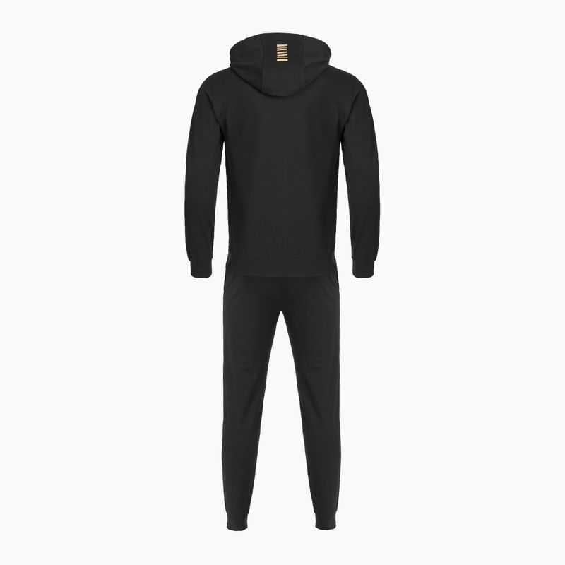 Férfi EA7 Emporio Armani Train Core Identity tréningruha FZ fekete 2