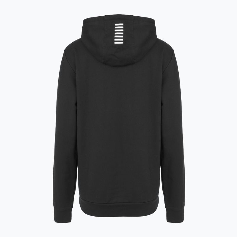 Férfi EA7 Emporio Armani Train Core Identity tréningruha FZ fekete 4