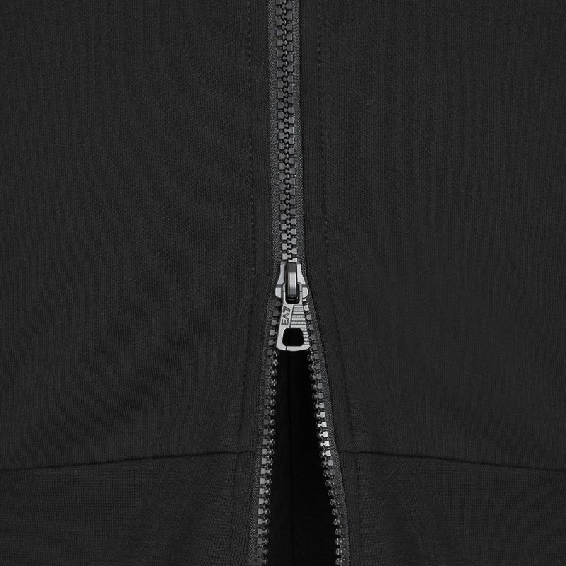 Férfi EA7 Emporio Armani Train Core Identity tréningruha FZ fekete 8