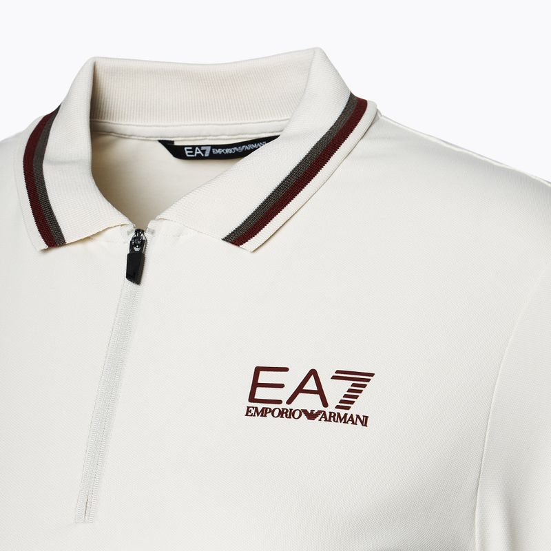 Női EA7 Emporio Armani Golf Pro Polo ezüst nyírfa hosszú ujjú póló 3