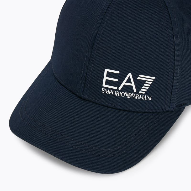 EA7 Emporio Armani TrainCore IdentityLogo armani kék / fehér baseball sapka 3