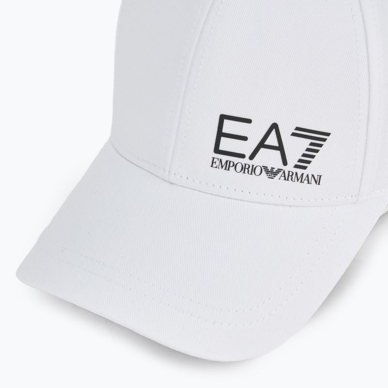 EA7 Emporio Armani TrainCore TrainCore IdentityLogo baseball sapka fehér/fekete 3