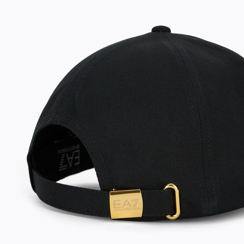 EA7 Emporio Armani TrainCore IdentityLogo baseball sapka fekete / arany 4