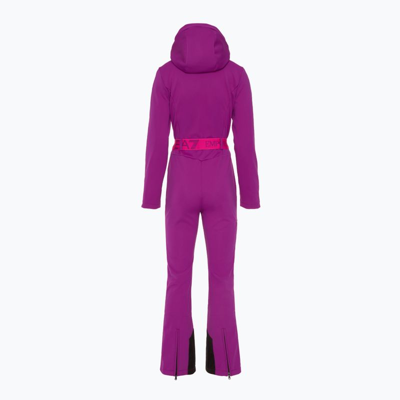 Női EA7 Emporio Armani Ski Kitzbuhel Softshell hollyhock overall 2