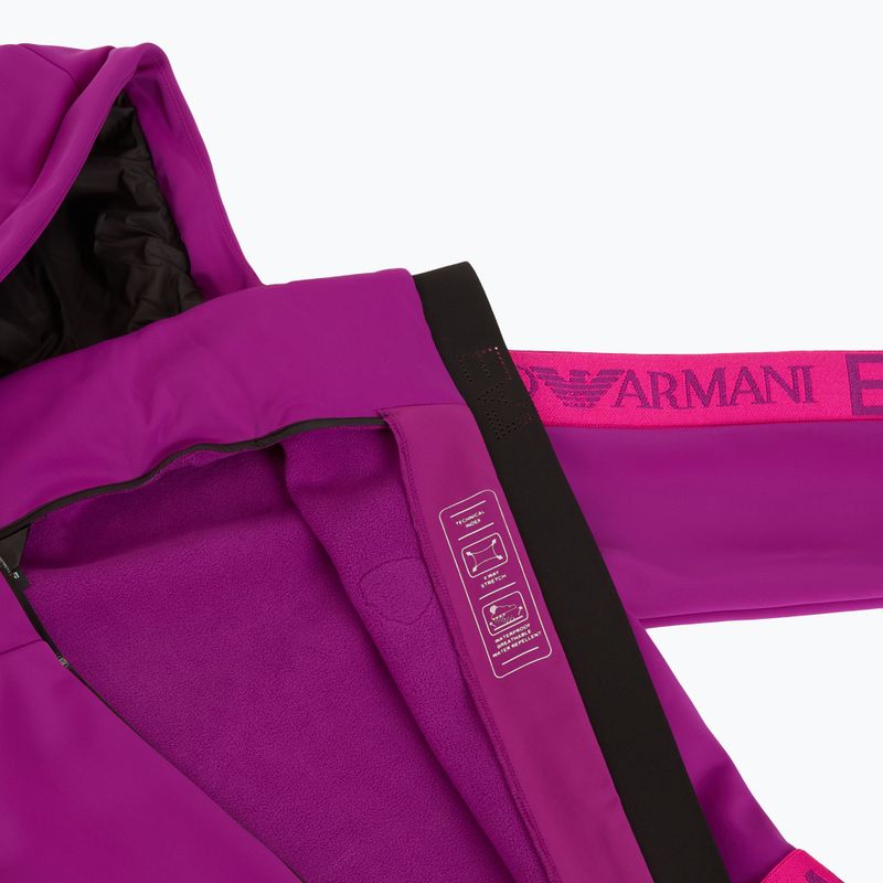 Női EA7 Emporio Armani Ski Kitzbuhel Softshell hollyhock overall 6