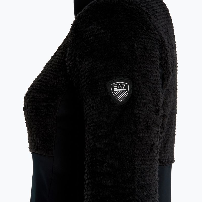 Női EA7 Ski Kitzbuhel Polarfleece T-Top fekete 3