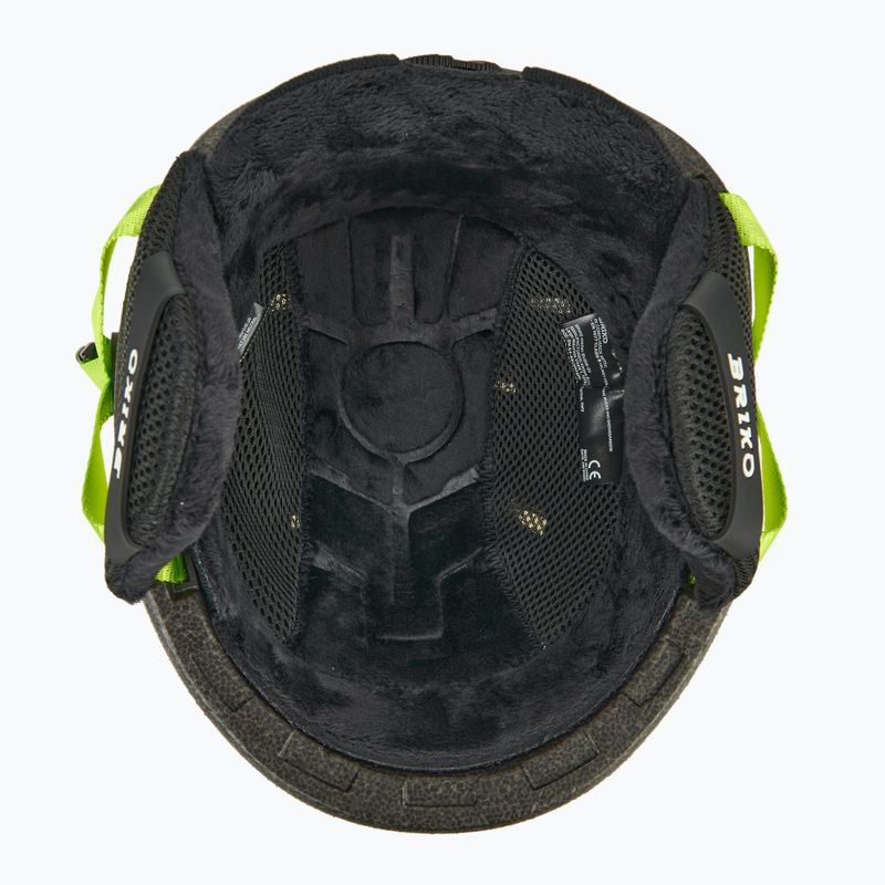 Gyerek sísisak Briko Makalu Jr shiny sunflower yellow/lineade green 5