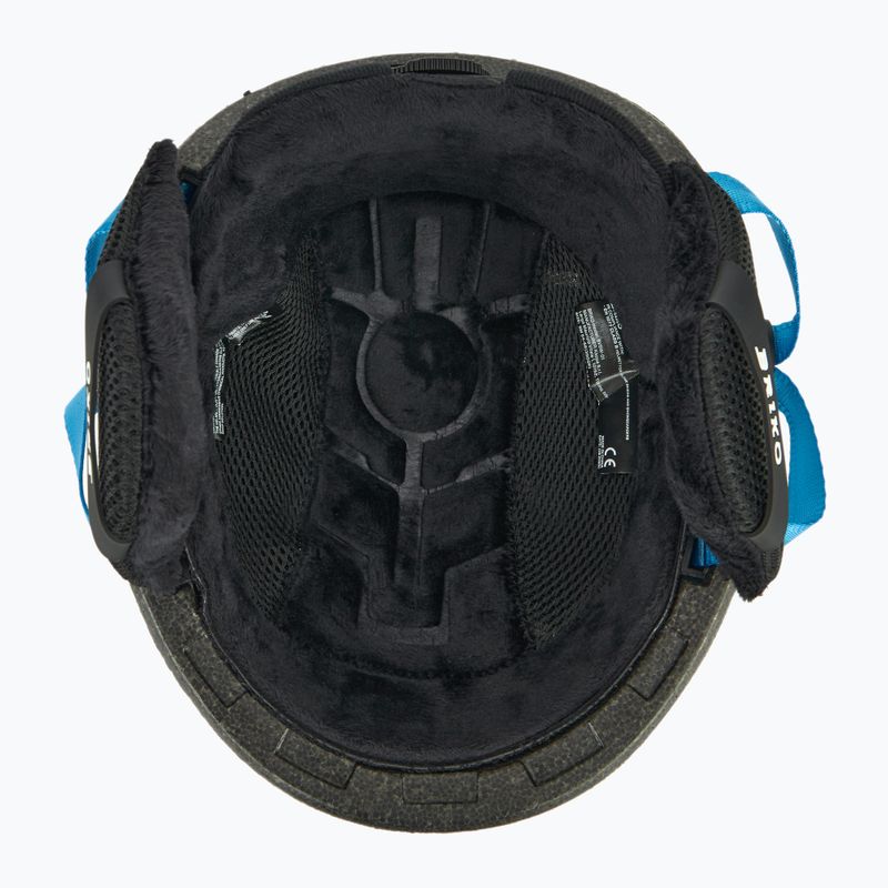 Gyerek sísisak Briko Makalu Jr shiny white/lochmara blue 5