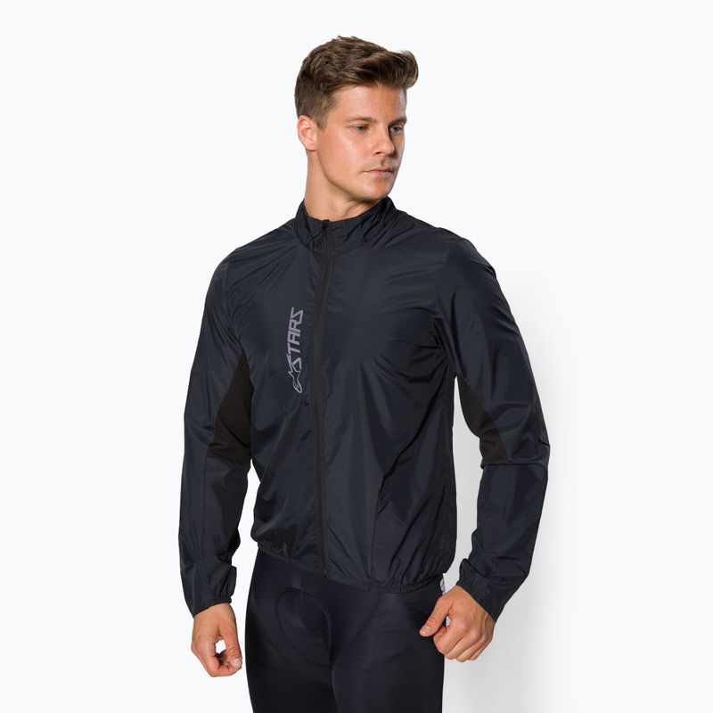 Férfi kerékpáros dzseki Alpinestars Nevada Packable fekete 1323320/10 3