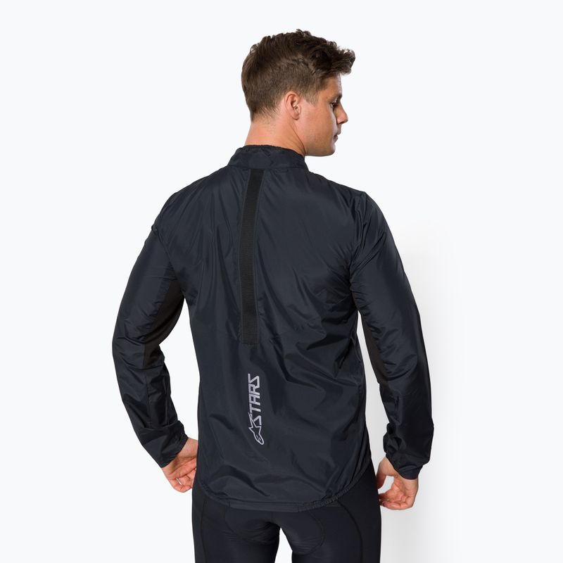 Férfi kerékpáros dzseki Alpinestars Nevada Packable fekete 1323320/10 5