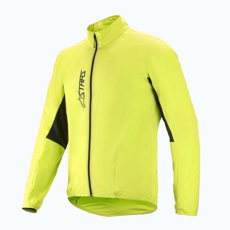 Férfi kerékpáros dzseki Alpinestars Nevada Packable sárga 1323320/55