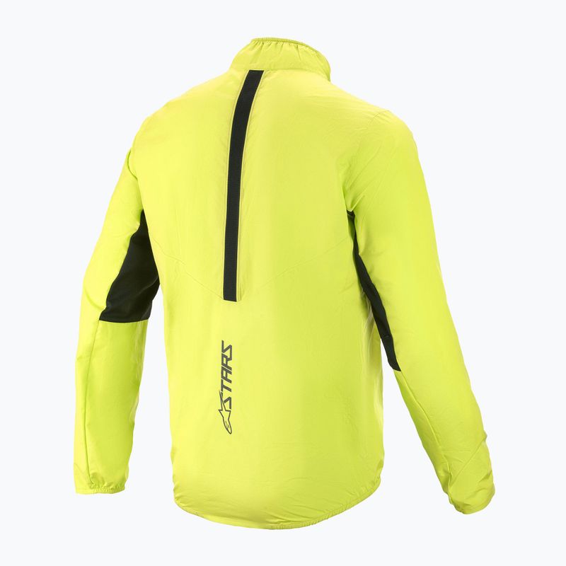 Férfi kerékpáros dzseki Alpinestars Nevada Packable sárga 1323320/55 2