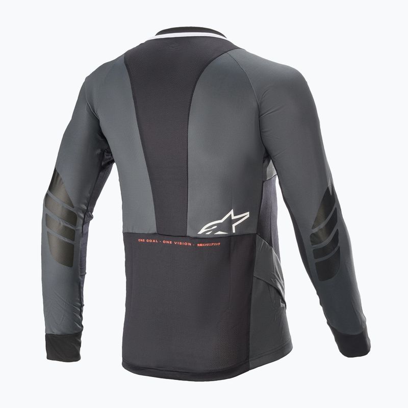 Férfi Alpinestars Drop 8.0 LS Jersey kerékpáros mez fekete 1766921/1793 2