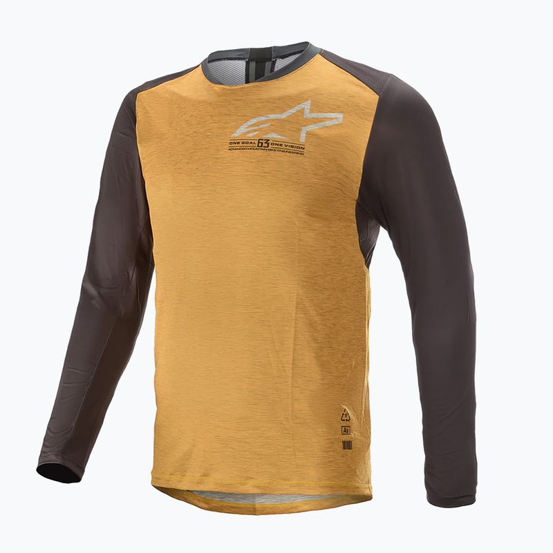 Alpinestars férfi kerékpáros mez Alps 6.0 V2 LS mez sárga 1763821/4010