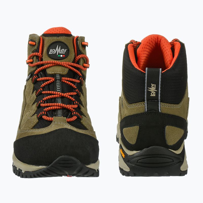 Férfi trekking cipő Lomer Sella High Mtx Suede truffle 8