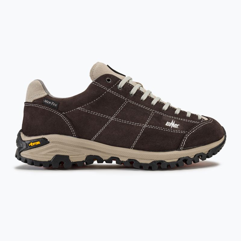 Női túracipő Lomer Maipos Mtx Suede antracite/lamb 2