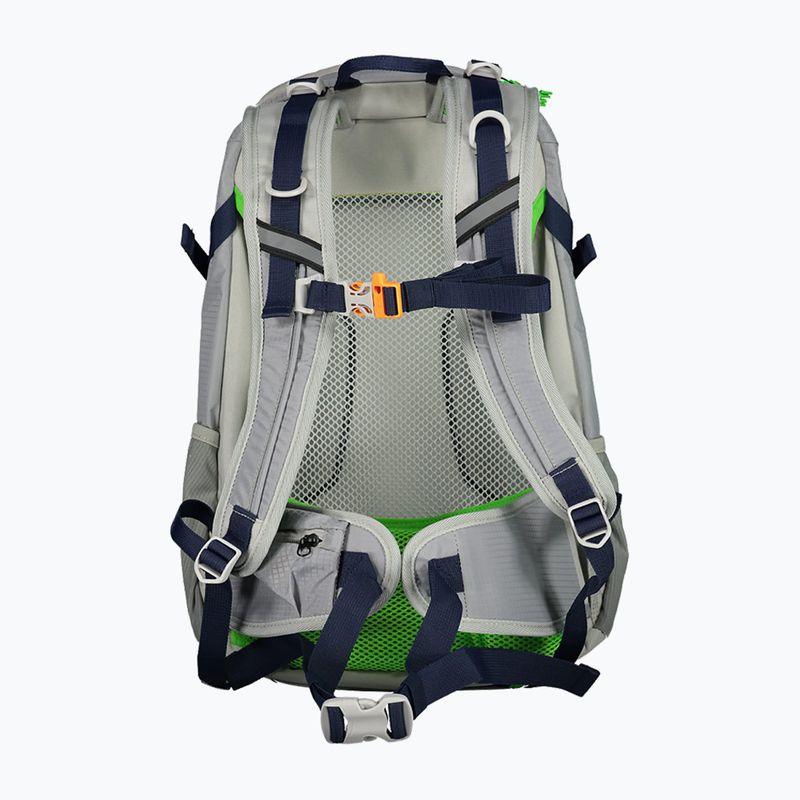 Férfi trekking hátizsák CMP Katana 22 l szürke / zöld fluo 2
