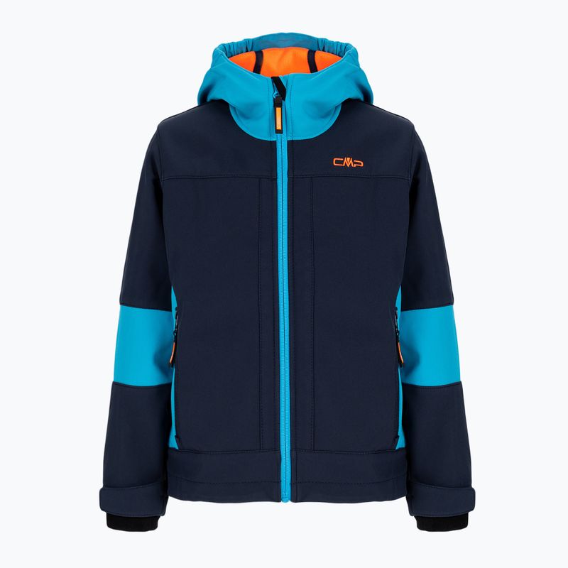 CMP Fix Hood gyerek softshell kabát sötétkék 3A00094/01NM