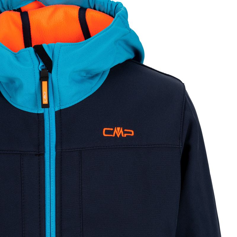 CMP Fix Hood gyerek softshell kabát sötétkék 3A00094/01NM 3