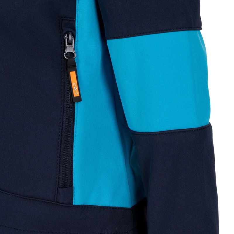 CMP Fix Hood gyerek softshell kabát sötétkék 3A00094/01NM 4