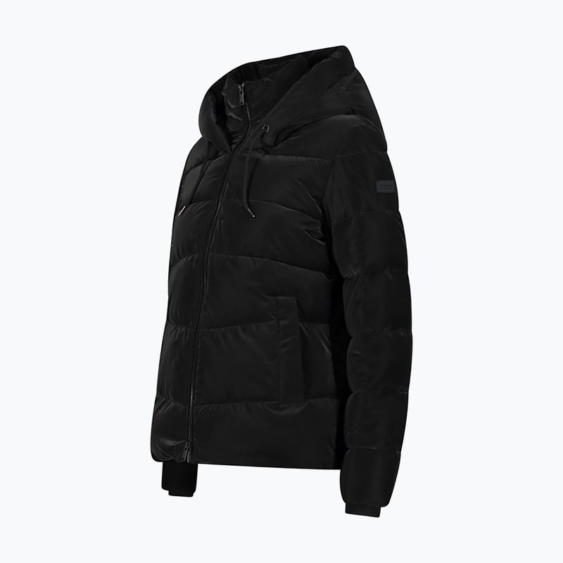Női CMP Fix Hood kapucnis pehelykabát fekete 32K3096 2