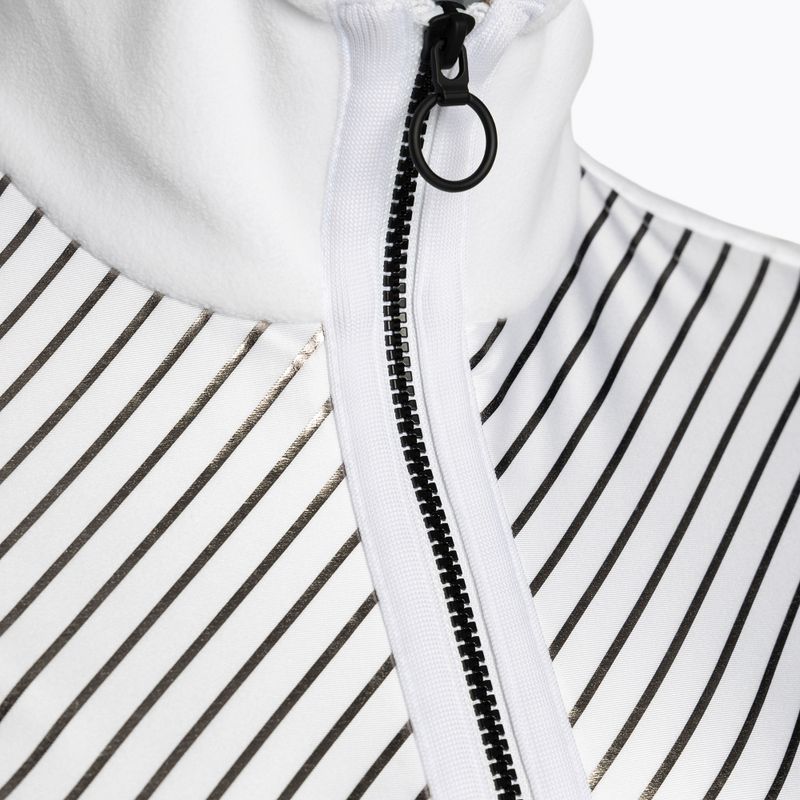 Női CMP Fix kapucnis fleece pulóver fehér 32H0386/A001 5