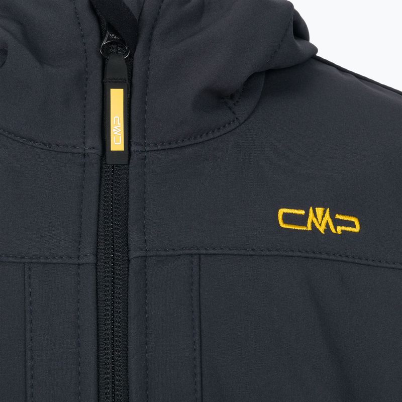 CMP Fix Hood gyermek softshell kabát szürke 3A00094/09UM 3