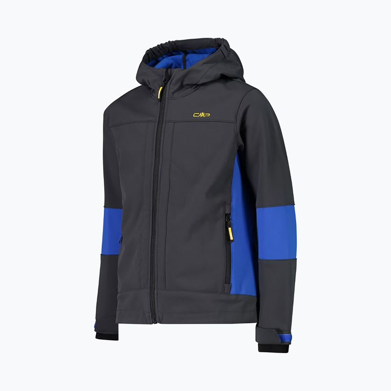 CMP Fix Hood gyermek softshell kabát szürke 3A00094/09UM 5