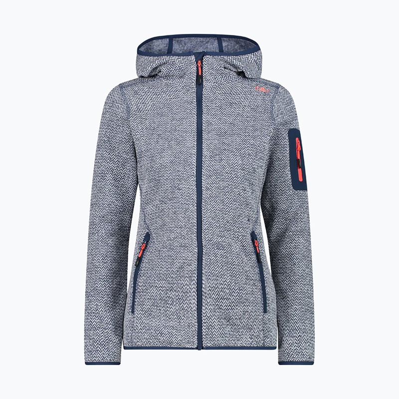 Női CMP szürke fleece pulóver 3H19826/02MM 8