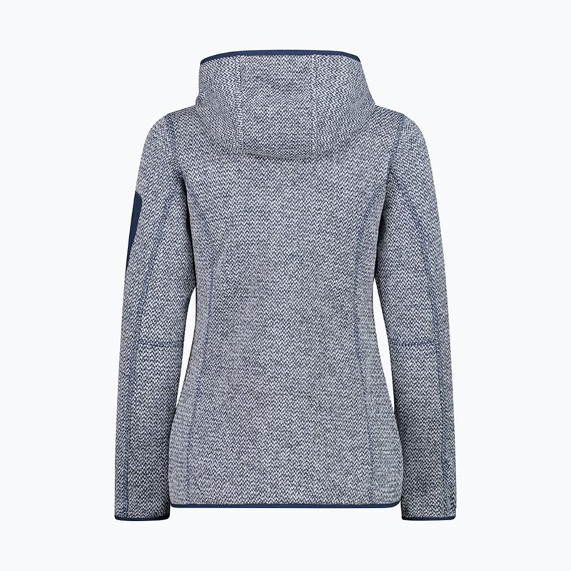 Női CMP szürke fleece pulóver 3H19826/02MM 9