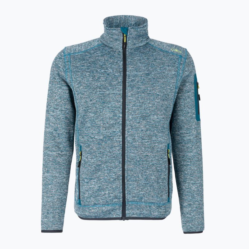 Férfi CMP kék fleece pulóver 3H60747N/11LM