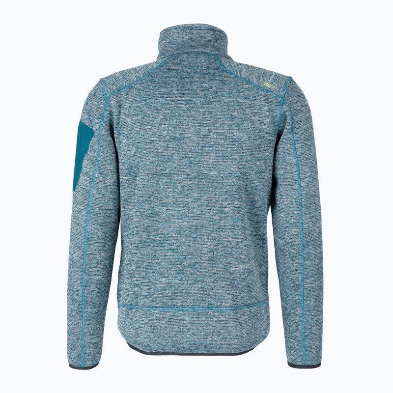Férfi CMP kék fleece pulóver 3H60747N/11LM 2