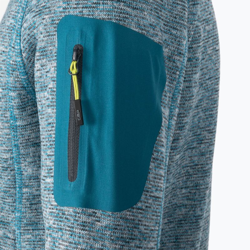 Férfi CMP kék fleece pulóver 3H60747N/11LM 5