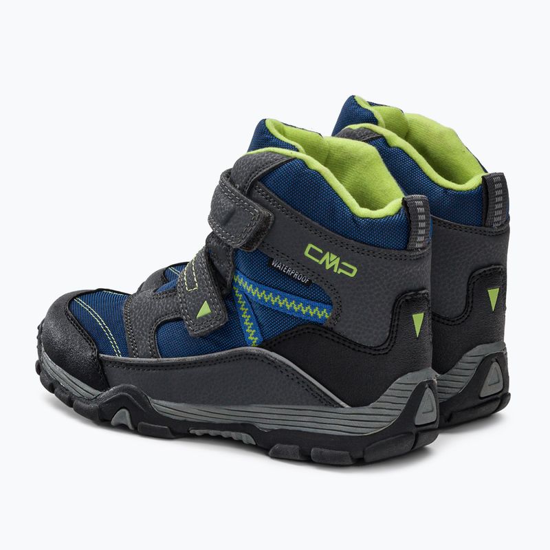 CMP Pyry Snowboots kék-szürke gyermek túracipő 38Q4514J 3