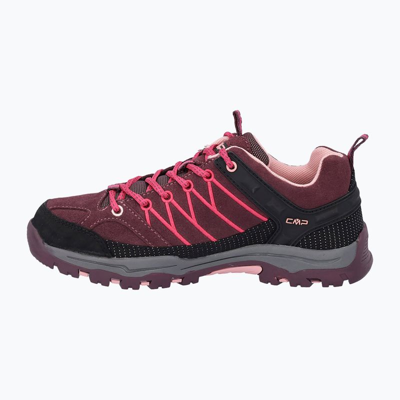 Gyerek túracipő CMP Rigel Low Wp plum/peach 3