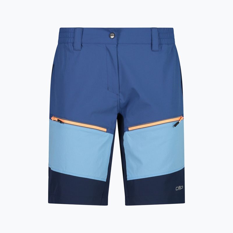 Női trekking rövidnadrág CMP Bermuda kék 33T6976/M879