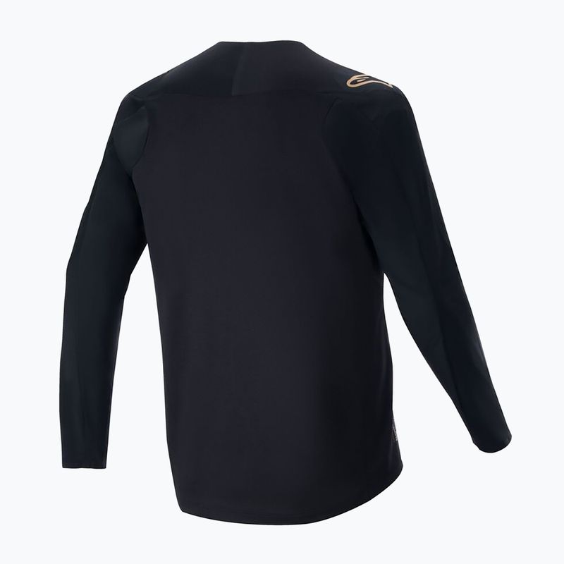 Férfi Alpinestars A-Aria Polartec Switch kerékpáros hosszú ujjú fekete 2