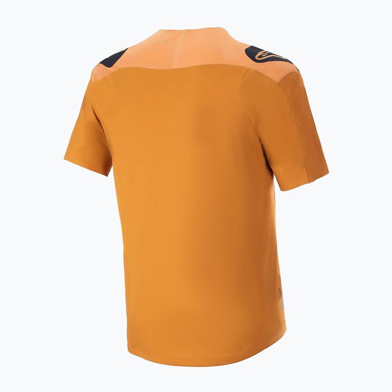 Férfi Alpinestars A-Aria Polartec Switch kerékpáros mez sötét arany 2