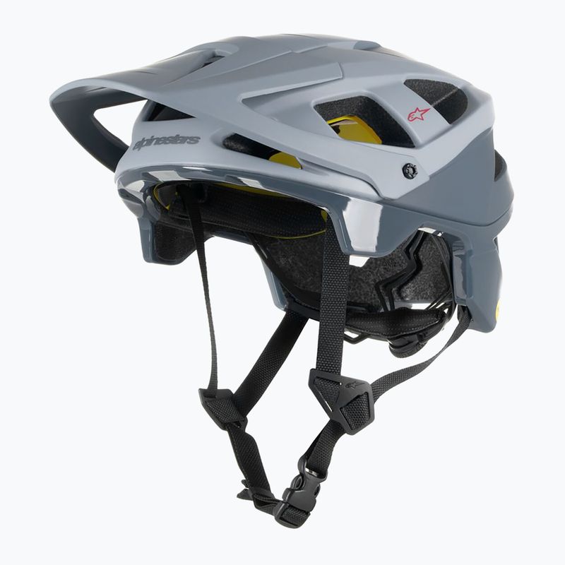 Kerékpáros sisak Alpinestars Vector Tech Zeal világosszürke/sötétszürke/m&g